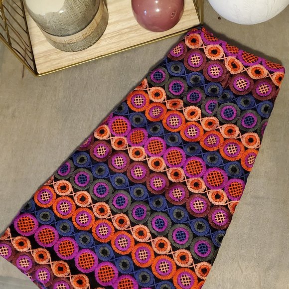 NEW Anthropologie Ellen Embroidered Mini Skirt - Picture 10 of 12